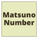 Listed by Matsuno Number
