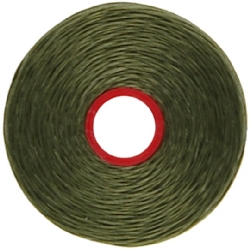 Beading Thread - Size D - C-Lon - Olive x 1