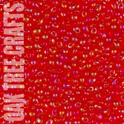 DP34 - Miyuki - Transparent AB - Cherry Red (254) - 9gm
