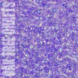 MA04 - Miyuki - Lilac-Lined AB - Crystal (2145) - 8gm