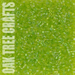 DE15 - Miyuki - Trans AB - Chartreuse Green (DBS0174) - 2.8gm