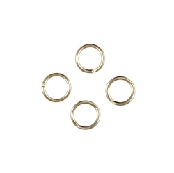 Findings - Silver-Plated Jump Rings - 5mm x 50