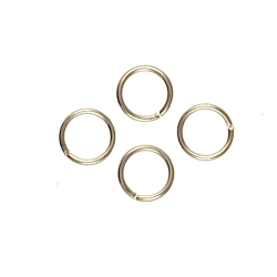 Findings - Silver-Plated Jump Rings - 6mm x 50