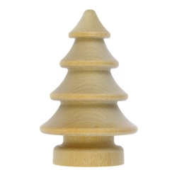 Wooden Mould - Standard - Xmas Tree - Unfinished - Medium x 1