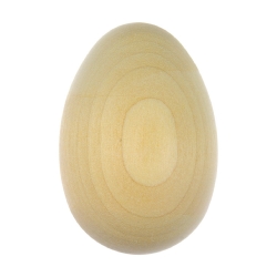 Wooden Mould - Standard - Egg - Unfinished x 1