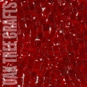 90490 - CU04 - Miyuki - Transparent - Pillar-Box Red (141) - 8gm