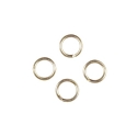 92615 - Findings - Silver-Plated Jump Rings - 5mm x 50