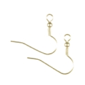 92762 - Findings - Silver-Plated Fish Hook Ear Wires x 5 Pairs