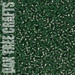 SB11 - Miyuki - Silver-Lined Dyed - Garden Green (1456) - 8gm