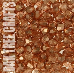 FA04 - Czech - Metallic - Apricot (F069) x 100