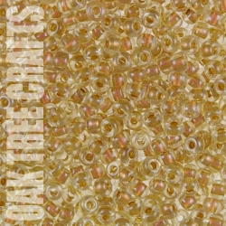 SB06 - Miyuki - Golden Peach Lined - Crystal (3215) - 8.5gm