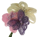 70015 - French Beaded Flowers